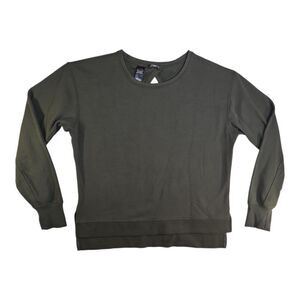 Victoria's Secret Victoria Sport Green Sweatshirt Open Back Sweatshirt M